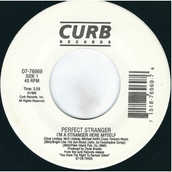 Perfect Stranger (3) I'm A Stranger Here Myself USED VINYL 7INCH 45 RPM