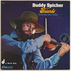 Buddy Spicher Yesterday And Today Vinyl LP USED