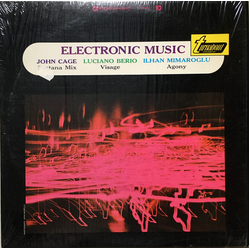 John Cage / Luciano Berio / Ilhan Mimaroglu Electronic Music Vinyl LP USED