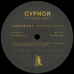 Loxodrome More Alive EP Vinyl 12" USED