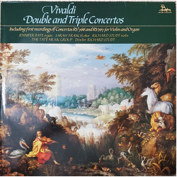 Antonio Vivaldi / Jennifer Bate / Sarah Francis / Richard Studt / The Tate Music Group Double And Triple Concertos Vinyl LP USED