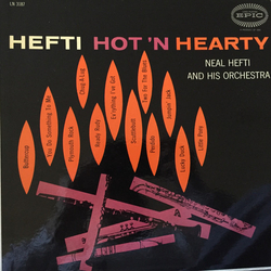 Neal Hefti's Orchestra Hefti Hot 'n Hearty Vinyl LP USED