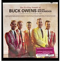 Buck Owens And His Buckaroos Live From Richmond, Virginia, 1964 Vinyl LP USED