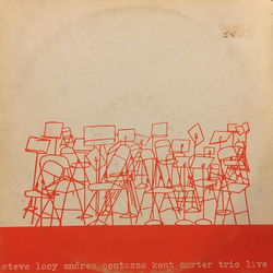 Steve Lacy / Andrea Centazzo / Kent Carter Trio Live Vinyl LP USED