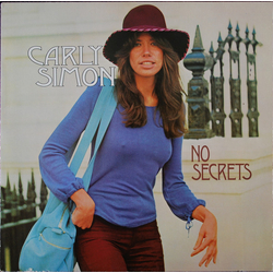 Carly Simon No Secrets Vinyl LP USED