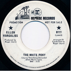 Ellen Margulies The White Pony / Meditation 1968 Vinyl 7" USED