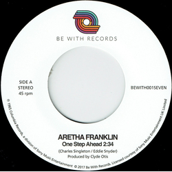 Aretha Franklin One Step Ahead Vinyl 7" USED