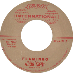 Fausto Papetti Flamingo / Jungle Drums Vinyl 7" USED