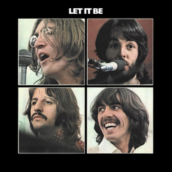 The Beatles Let It Be Vinyl LP USED