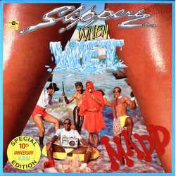 Madd (4) Slippery When Wet Vinyl LP USED