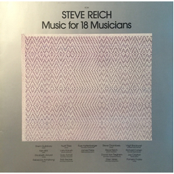 Steve Reich Music For 18 Musicians Vinyl LP USED
