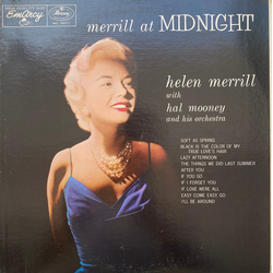 Helen Merrill / Hal Mooney And His Orchestra Merrill At Midnight Vinyl LP USED