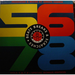 Simon Harris Beats Breaks & Scratches - Vols 5, 6, 7, 8 + Special Bonus Edition Vinyl 4 LP Box Set USED