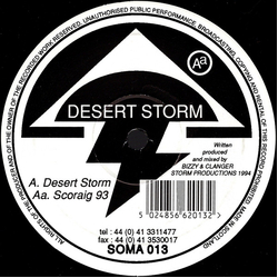 Desert Storm Desert Storm / Scoraig 93 Vinyl 12" USED