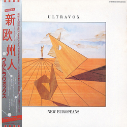 Ultravox New Europeans Vinyl LP USED