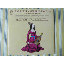 Les Musiciens De Provence Vol. 2 - Musique Du Moyen-Age Et De La Renaissance - Instruments Anciens Vinyl LP USED