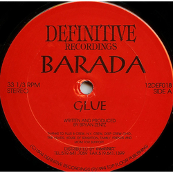 Barada Glue Vinyl 12" USED