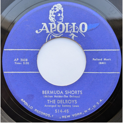 The Delroys / Milton Sparks (2) Bermuda Shorts / Time Vinyl 7" USED