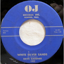 Brother Dave Gardner White Silver Sands Vinyl 7" USED