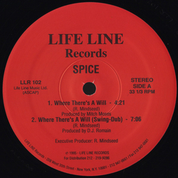 Spice (24) Where There's A Will Vinyl 12" USED