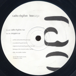 Boxsaga Radio Rhythm Vinyl 12" USED
