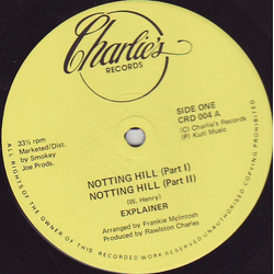 Explainer Notting Hill / The Bible Vinyl 12" USED