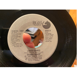 Debbie Sharp Zapped By Love Vinyl 7" USED