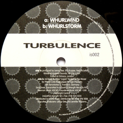 Turbulence Whurlwind / Whurlstorm Vinyl 12" USED