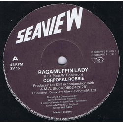 Corporal Robbie Ragamuffin Lady Vinyl 12" USED
