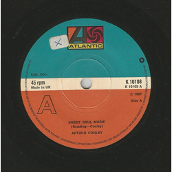 Arthur Conley Sweet Soul Music Vinyl 7" USED