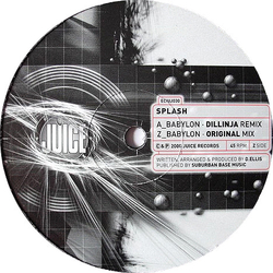 Splash Babylon (Dillinja Remix) Vinyl 12" USED