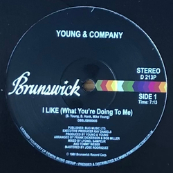 Young & Company I Like (What You're Doing To Me) Vinyl 12" USED