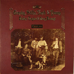 Crosby, Stills, Nash & Young Déjà Vu Vinyl LP USED