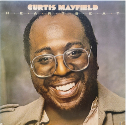 Curtis Mayfield Heartbeat Vinyl LP USED