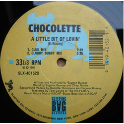 Chocolette A Little Bit Of Lovin' Vinyl 12" USED