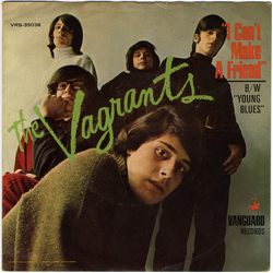 The Vagrants I Can't Make A Friend / Young Blues Vinyl 7" USED