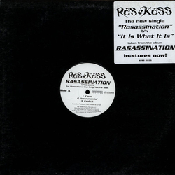 Ras Kass Rasassination / It Is What It Is Vinyl 12" USED