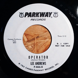 Lee Andrews Looking Back / Operator Vinyl 7" USED