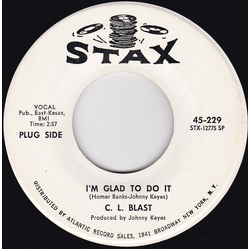 C.L. Blast I'm Glad To Do It Vinyl 7" USED