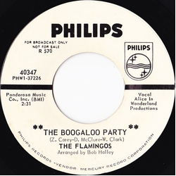 The Flamingos The Boogaloo Party Vinyl 7" USED