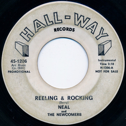 Neal And The Newcomers Reeling & Rocking Vinyl 7" USED