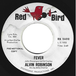 Alvin Robinson Fever / Down Home Girl Vinyl 7" USED