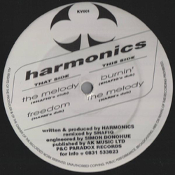 Harmonics The Melody Vinyl 12" USED