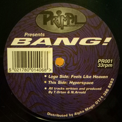 Bang! Feels Like Heaven / Hyperspace Vinyl 12" USED