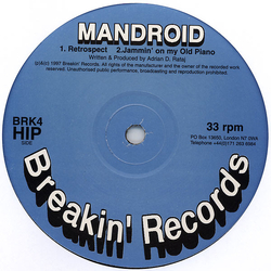 Mandroid Retrospect Vinyl 12" USED