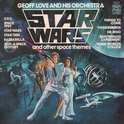 Geoff Love & His Orchestra Star Wars And Other Space Themes Vinyl LP USED