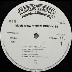 Kiss (Music From) The Elder Vinyl LP USED