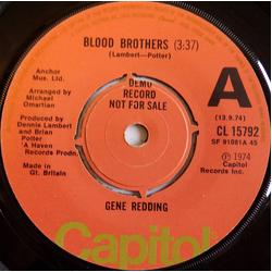 Gene Redding Blood Brothers Vinyl 7" USED