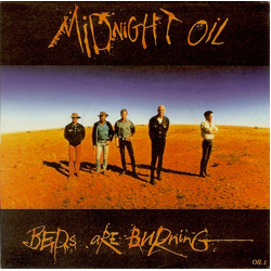 Midnight Oil Beds Are Burning Vinyl 7" USED