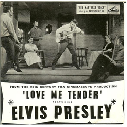 Elvis Presley Love Me Tender Vinyl 7" USED